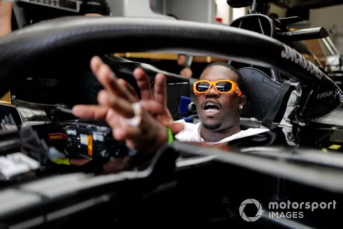 ASAP Ferg, rapero americano en el equipo Haas F1 VF-19