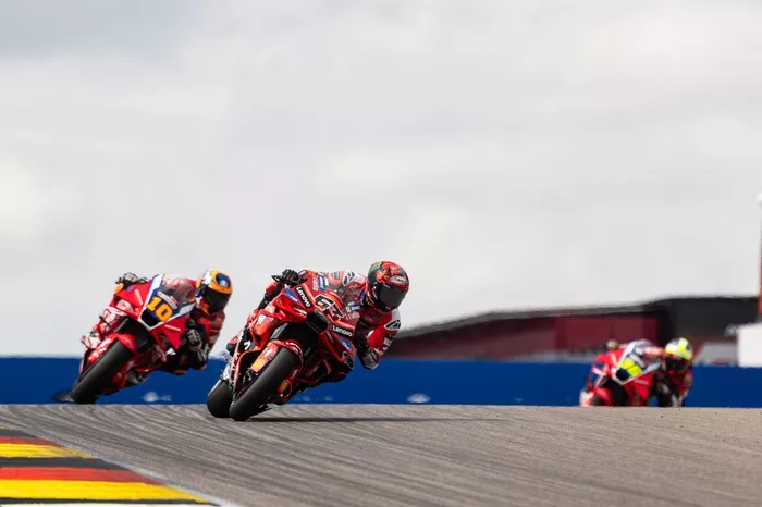 Francesco Bagnaia, Ducati Team, Luca Marini, Honda HRC