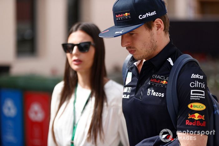 Max Verstappen, Red Bull Racing con Kelly Piquet