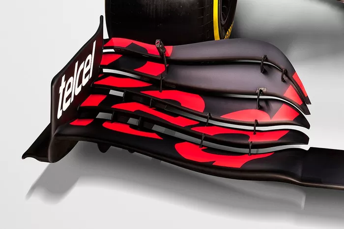 Red Bull Racing RB16B front wing detail