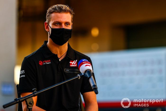 Mick Schumacher, Haas F1, con Sky Sports F1