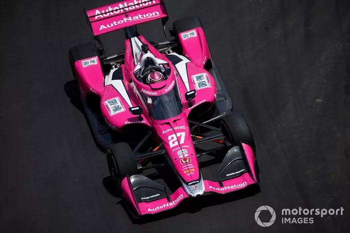 #27: Kyle Kirkwood, Andretti Autosport Honda