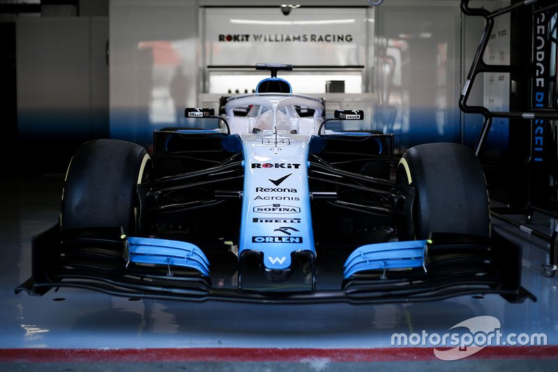Williams FW42 nel box
