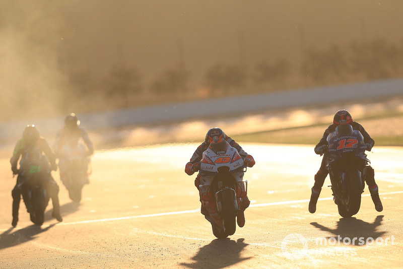 Jack Miller (Pramac Racing) et Maverick Viñales (Yamaha Factory Racing)