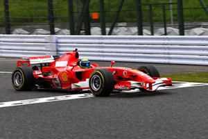 Felipe Massa, Ferrari at Legends F1 30th Anniversary Lap Demonstration 