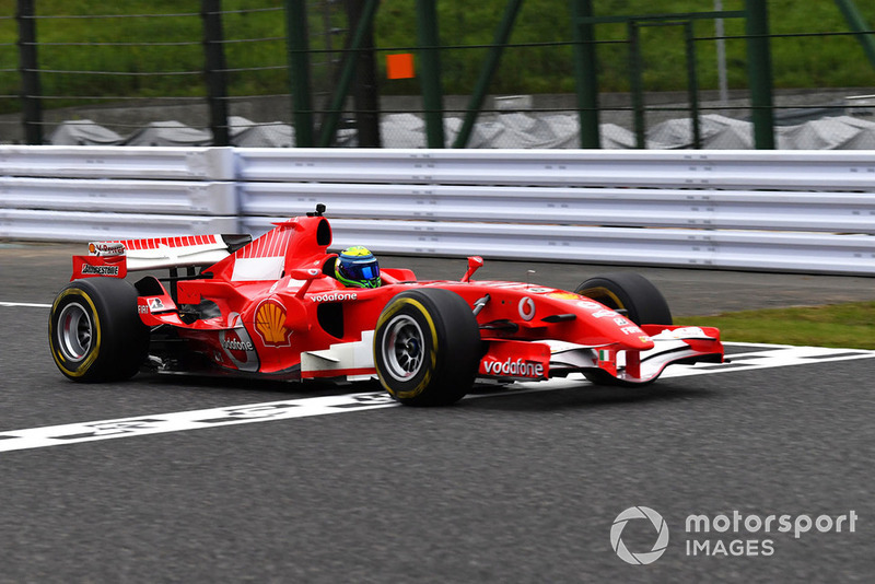 Феліпе Масса, Ferrari, демонстраційний заїзд "30 років легенді Ф1"