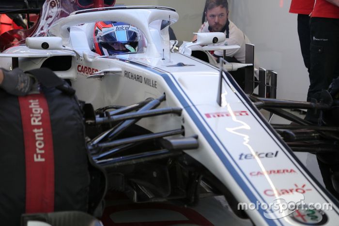 Tatiana Calderón, Sauber C37 piloto de prueba
