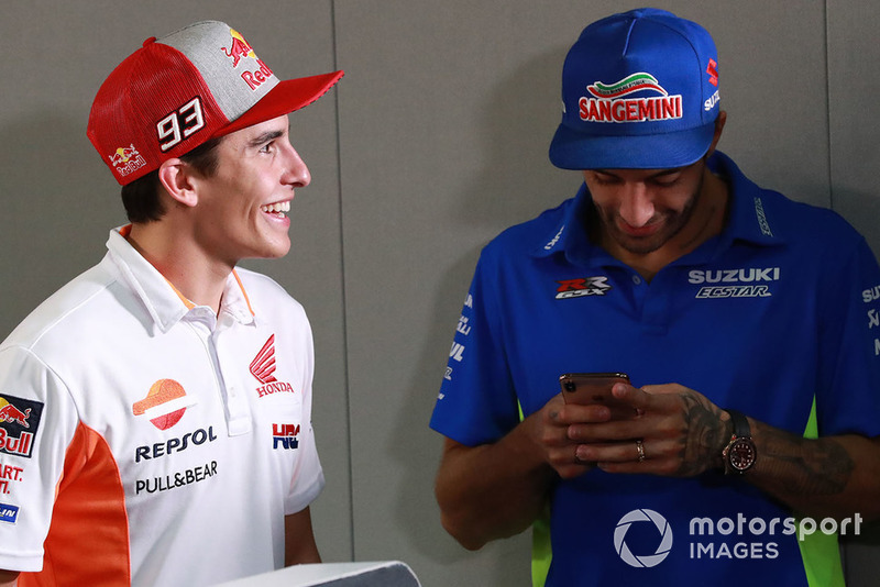 Марк Маркес, Repsol Honda Team, Андреа Янноне, Team Suzuki MotoGP