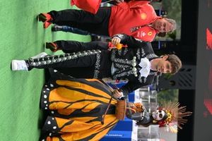 Charles Leclerc, Scuderia Ferrari, vestido de mariachi