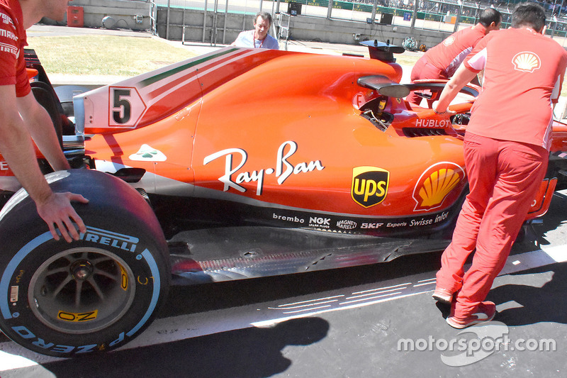 Ferrari SF71H tabanı