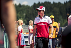 Charles Leclerc, Sauber auf der Fahrerparade