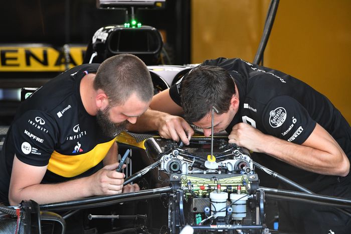 Renault Sport F1, mecánicos
