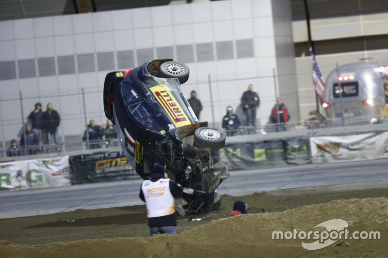 L'accident d'Oliver Solberg, Ford Fiesta WRC