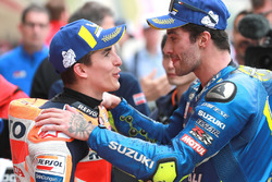 Marc Marquez, Repsol Honda Team, Andrea Iannone, Team Suzuki MotoGP