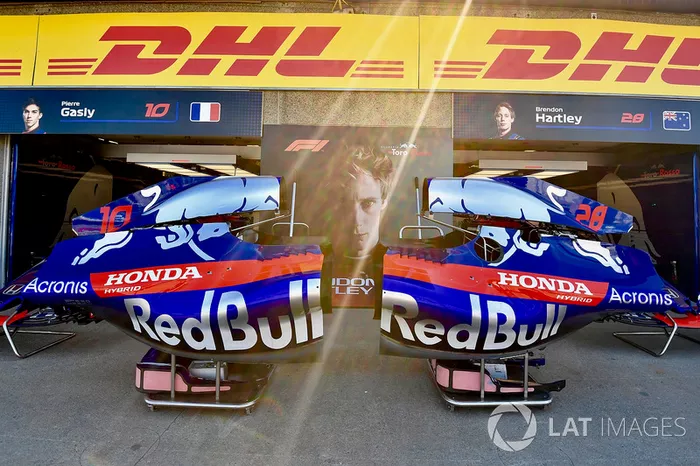 La carrosserie de la Scuderia Toro Rosso STR13