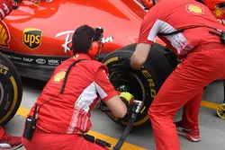 Ferrari member practice pitstops