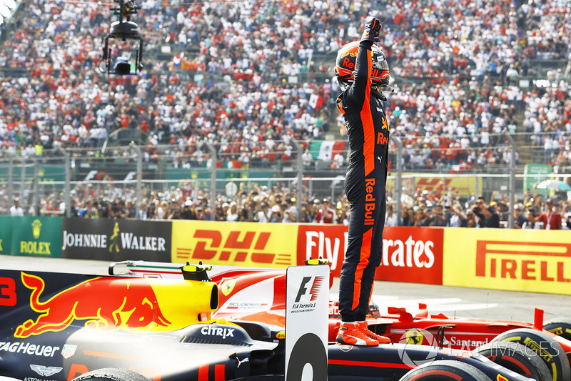 Race winner Max Verstappen, Red Bull Racing