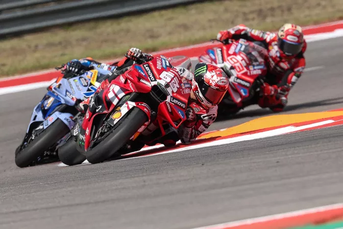 Francesco Bagnaia, Ducati Team, Alex Marquez, Gresini Racing, Marc Marquez, Ducati Team