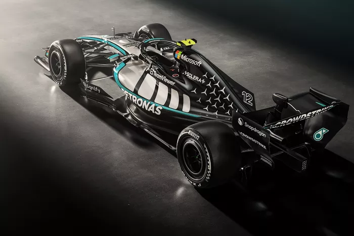 Mercedes W17 livery