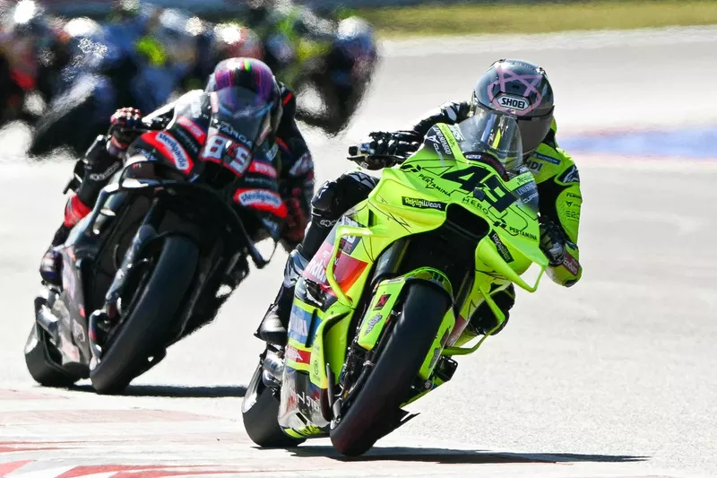 Jorge Martín, Aprilia Racing Team; Fabio Di Giannantonio, VR46 Racing Team
