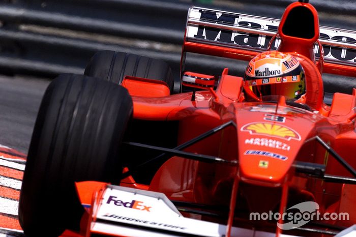 2000: un antes y un después en el diseño de casco de Schumacher