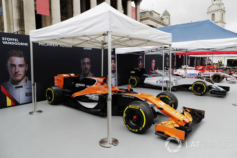 McLaren, Williams und Sahara Force India F1