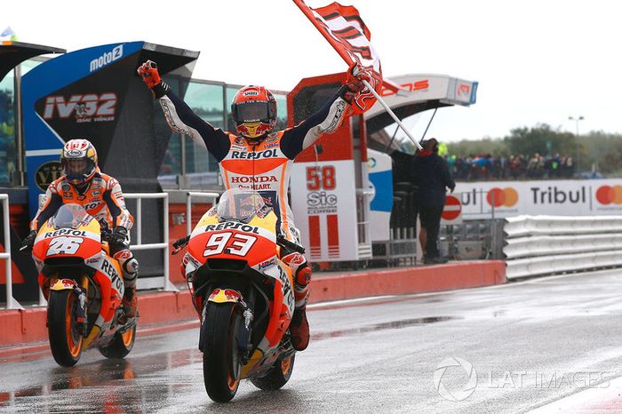 Ganador de la carrera, Marc Marquez, Repsol Honda Team