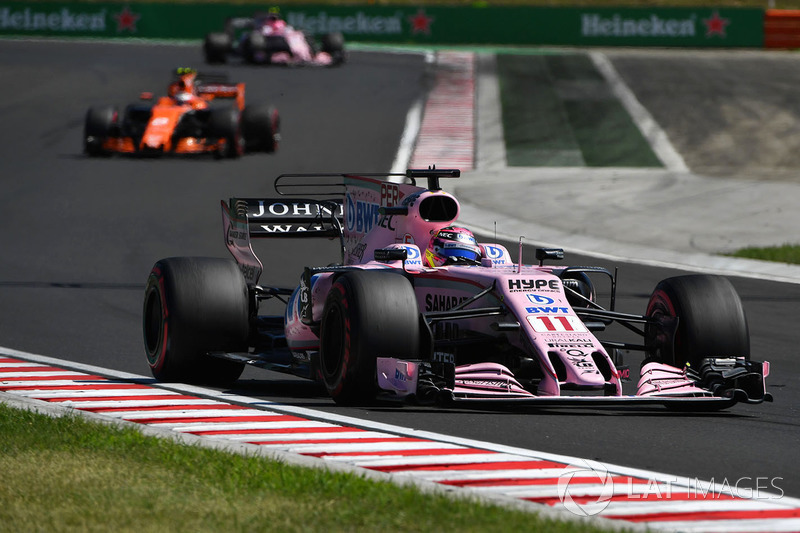 Sergio Pérez, Force India VJM10