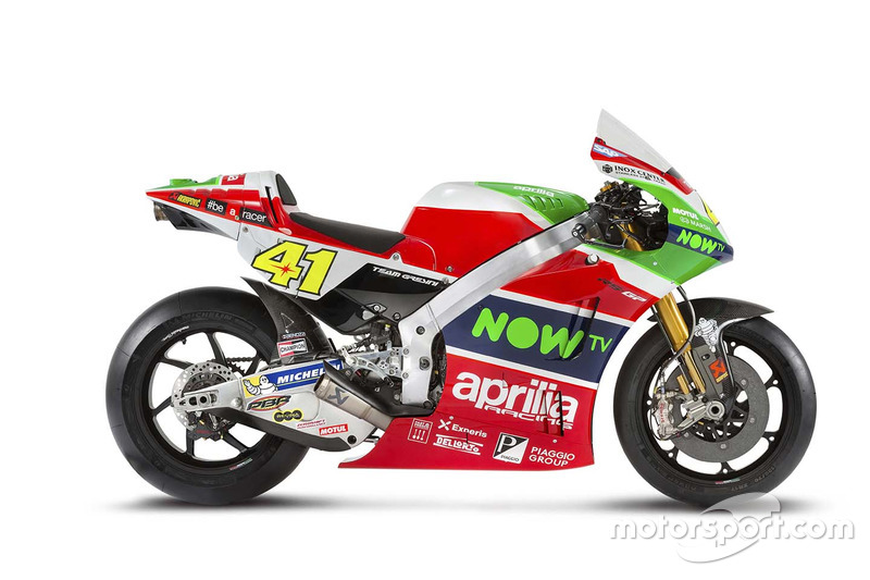 Aprilia RS-GP 2017 del equipo Aprilia Racing Team Gresini