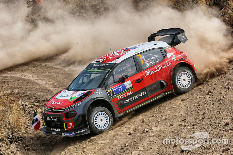 Kris Meeke, Paul Nagle, Citroën C3 WRC, Citroën World Rally Team