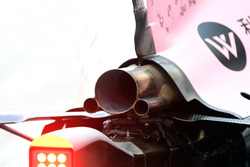 L'échappement de la Sahara Force India VJM10