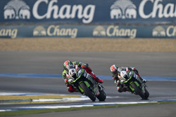 Tom Sykes, Kawasaki Racing Team e Jonathan Rea, Kawasaki Racing Team