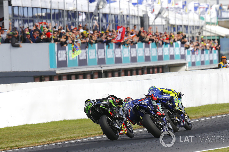 Valentino Rossi, Yamaha Factory Racing, Maverick Viñales, Yamaha Factory Racing, Johann Zarco, Monst