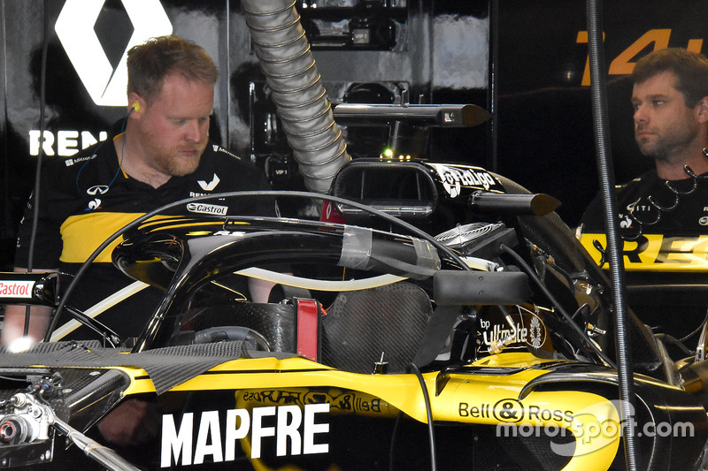 Дзеркала заднього виду на Halo Renault Sport F1 Team RS 18