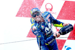 Podium : le deuxième, Valentino Rossi, Yamaha Factory Racing