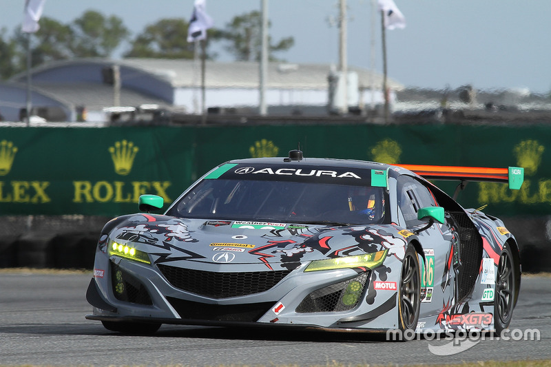 #86 Michael Shank Racing Acura NSX, GTD: Katherine Legge, Alvaro Parente, Trent Hindman, A.J. Allmen