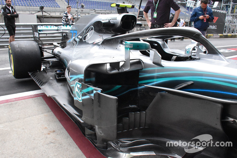 Mercedes-AMG F1 W09 karoser detay