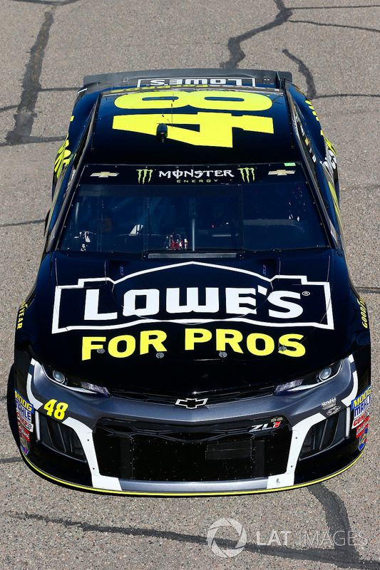 Jimmie Johnson, Hendrick Motorsports, Chevrolet Camaro Lowe's for Pros