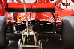 Ferrari SF71H, dettaglio posteriore
