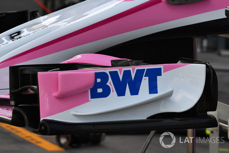 Force India VJM11 ön kanat detay