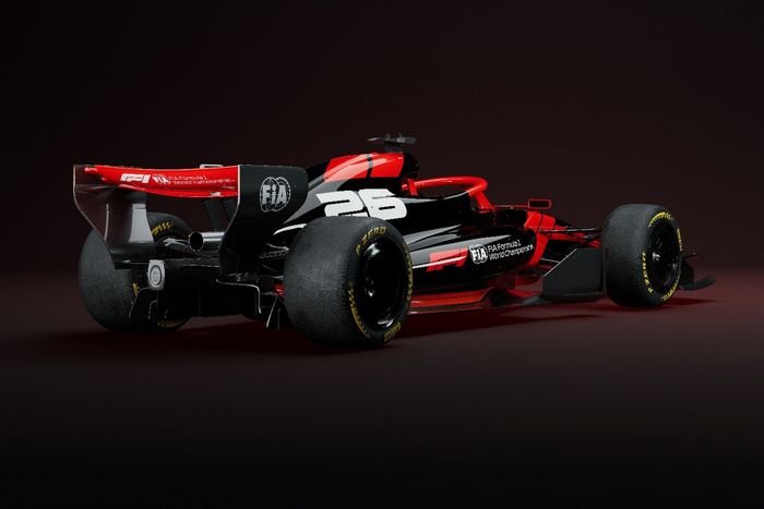 2026 F1 car render