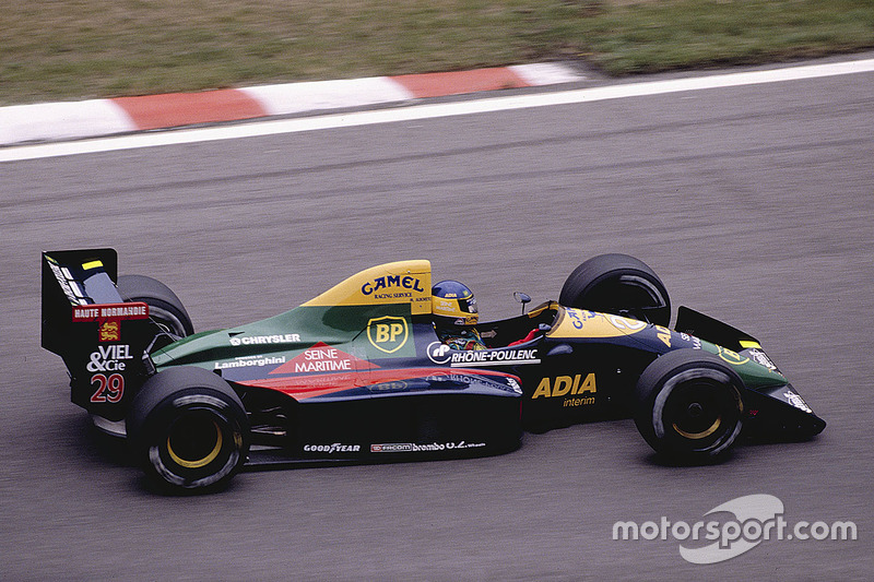 Michele Alboreto, Larrousse LC89 Lamborghini