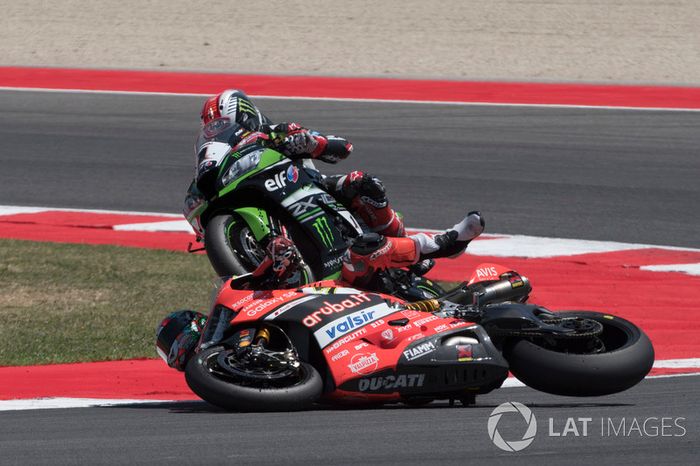 Chaz Davies, Ducati Team, Jonathan Rea, Kawasaki Racing