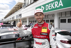 Le poleman René Rast, Audi Sport Team Rosberg, Audi RS 5 DTM