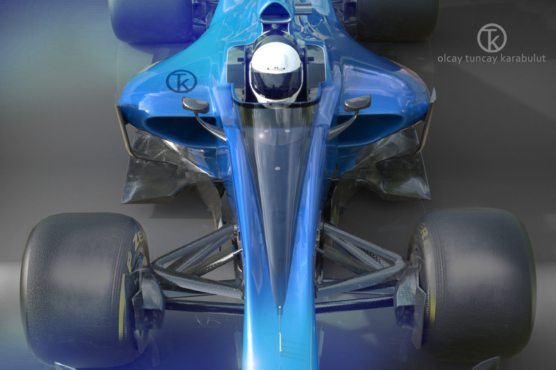 Fanontwerp van Shield, F1-cockpitbescherming