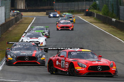 #90 Akka ASP Mercedes AMG GT3: Michael Meadows, Raffaele Marciello