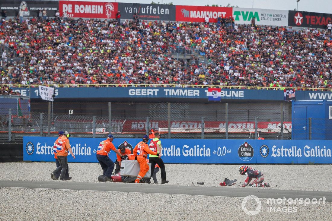 Pedro Acosta, caída Red Bull GASGAS Tech3