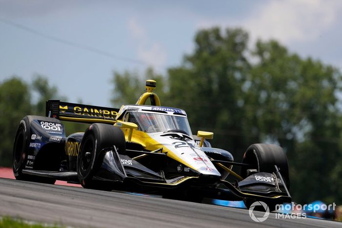 Colton Herta, Andretti Global con Curb-Agajanian Honda