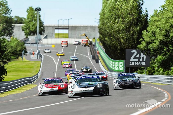 #93 Porsche Esports Team Porsche 911 RSR: Nick Tandy, Ayhancan Guven, Joshua Rogers, Tommy Ostgaard