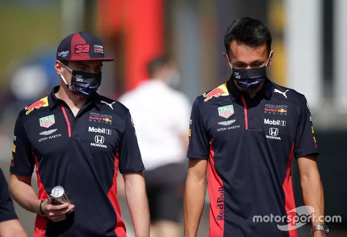 Max Verstappen, Red Bull Racing, Alex Albon, Red Bull Racing